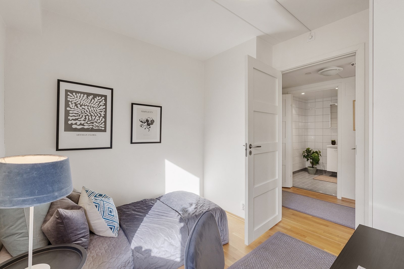 Soverom 2 tilbyr mange muligheter, og kan innredes som barnerom, gjesterom eller kontor etter behov. Galleribilde