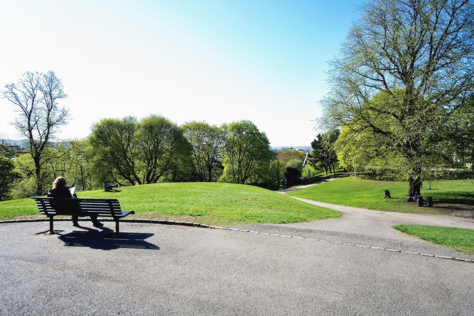 Ca. 350 meter til Stensparken. Galleribilde