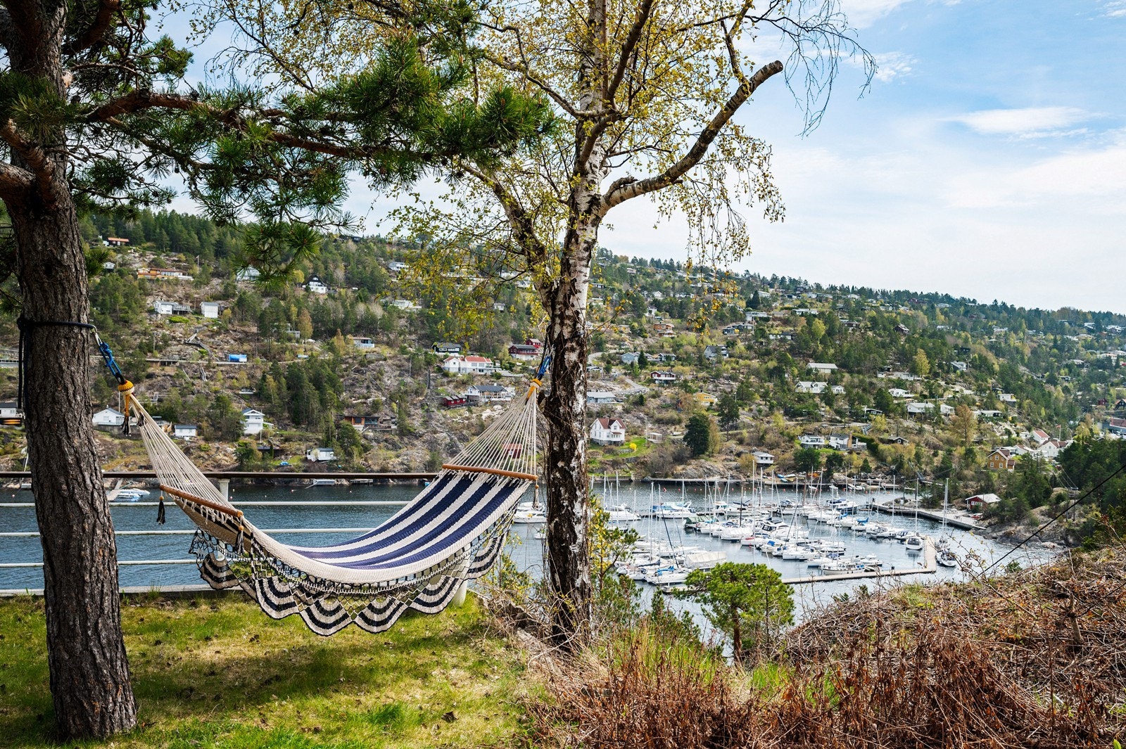 Utsikten er det ikke noe å si på Galleribilde