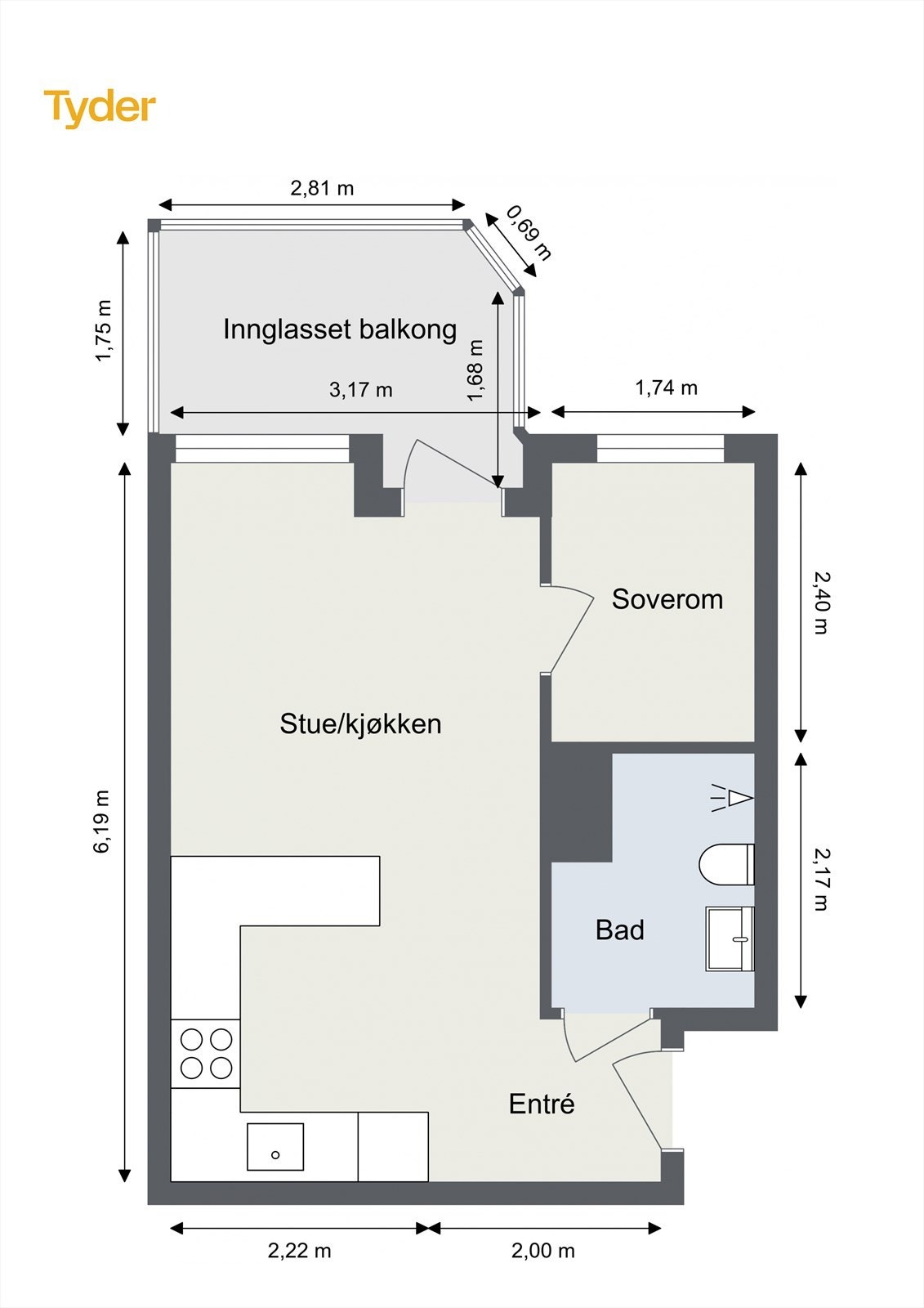 Plantegning. Galleribilde