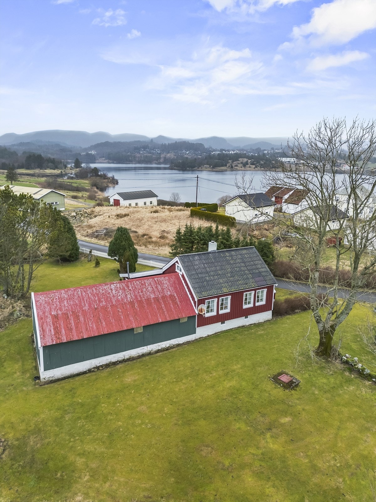 Dronefoto Galleribilde