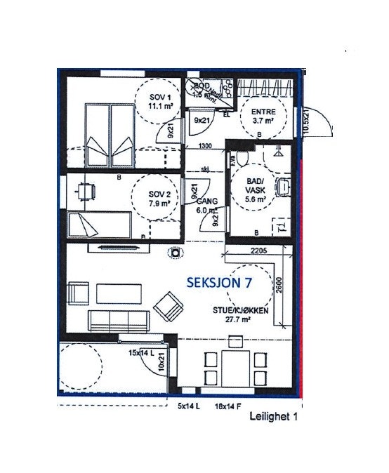 Plantegning Galleribilde