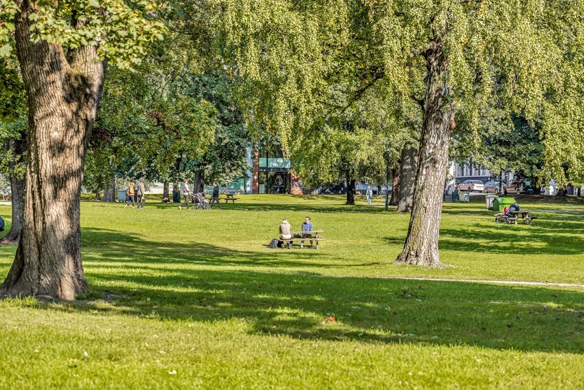 Kort vei til Sofienbergparken Galleribilde