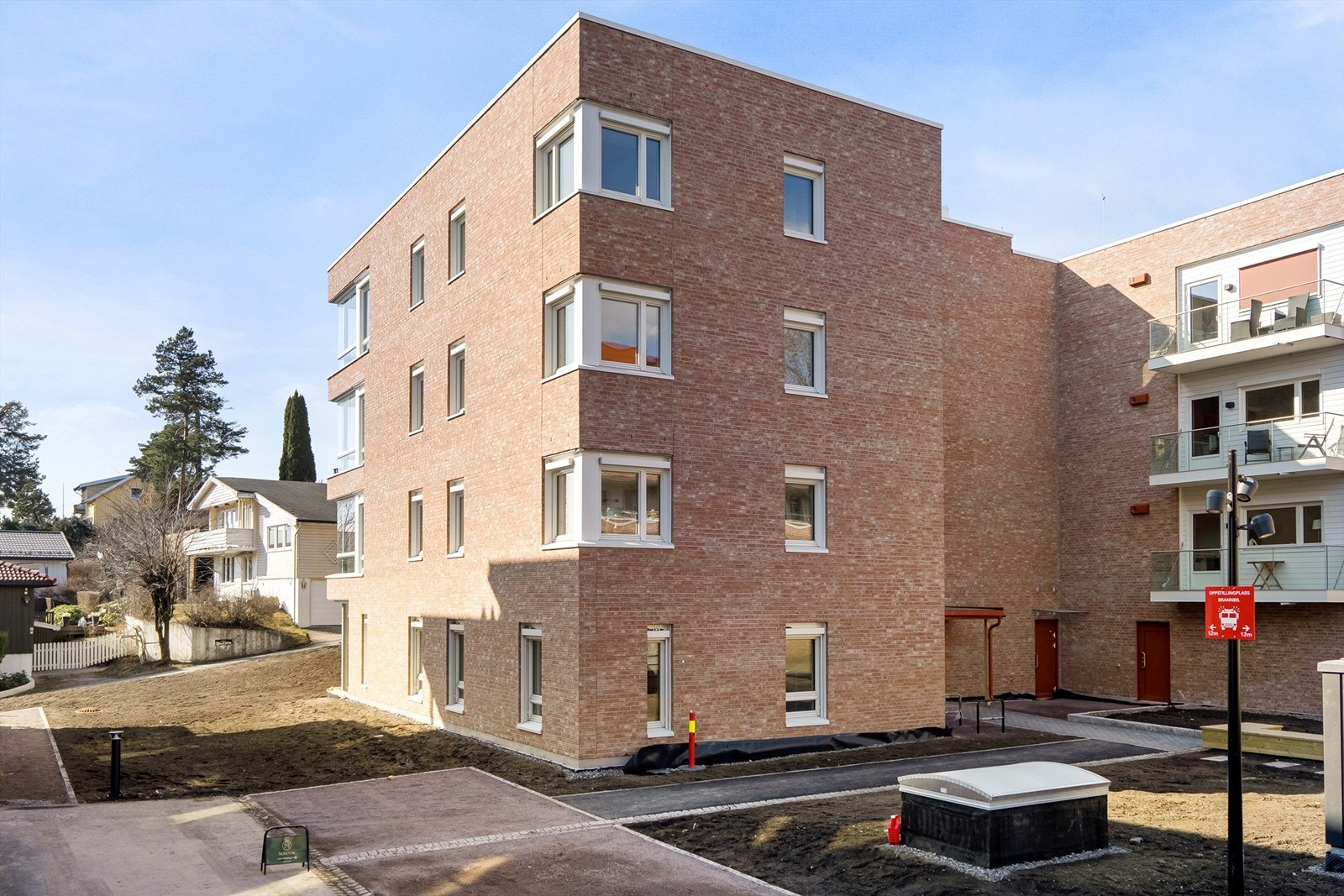 Fasade Professor Kohts vei 79. Galleribilde