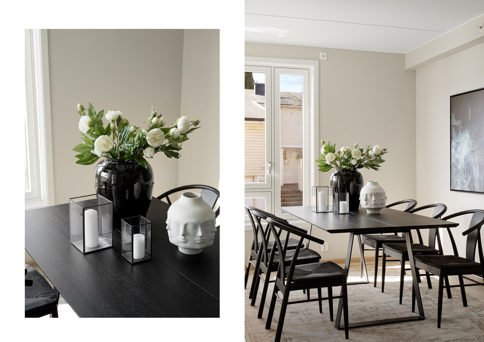 Detalj - Spisebord Galleribilde