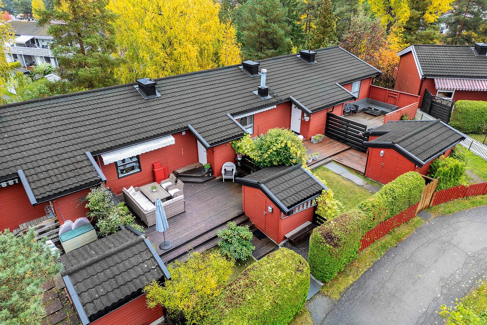 Har du lyst på rekkehus i rolig booråde, med kort vei til barnehager og skoler? Galleribilde