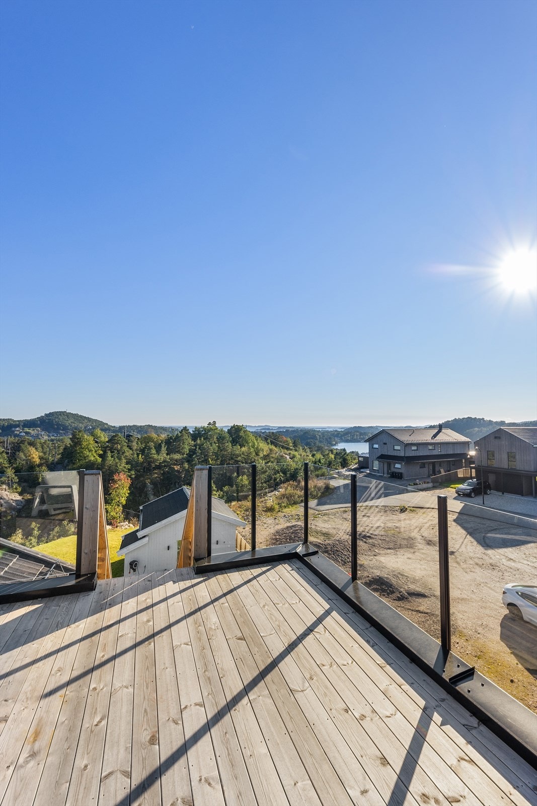 Og fra takterrassen kan du ligge i solen hele dagen! Galleribilde
