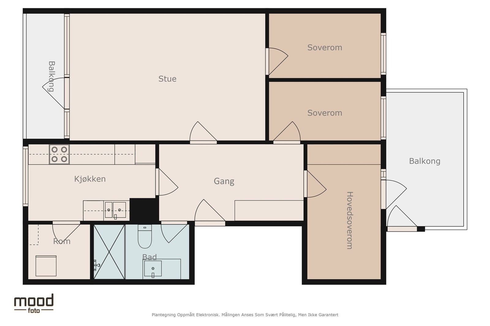 ASK Eiendomsmegling - Plantegning Galleribilde