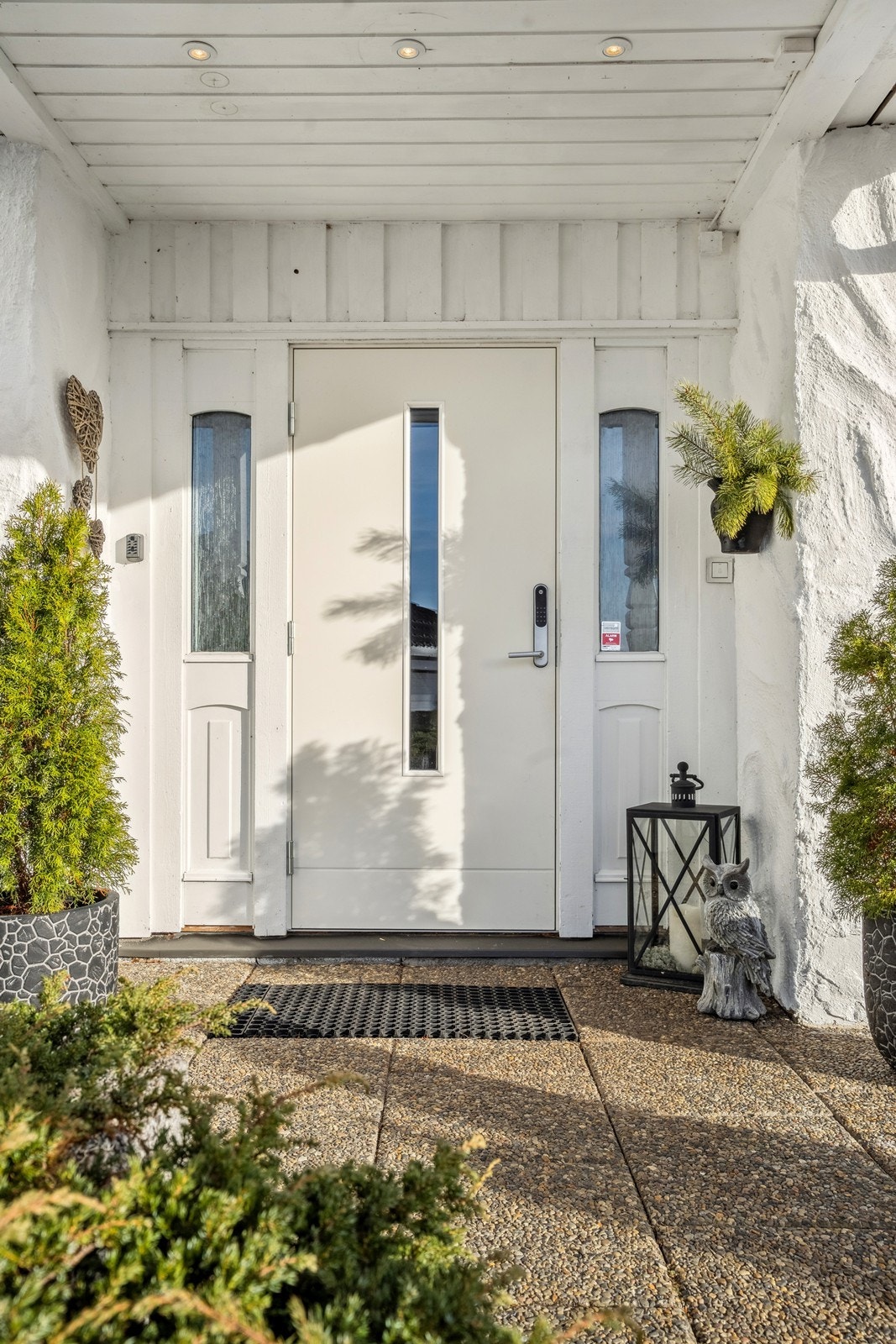 Overbygget inngangsparti Galleribilde