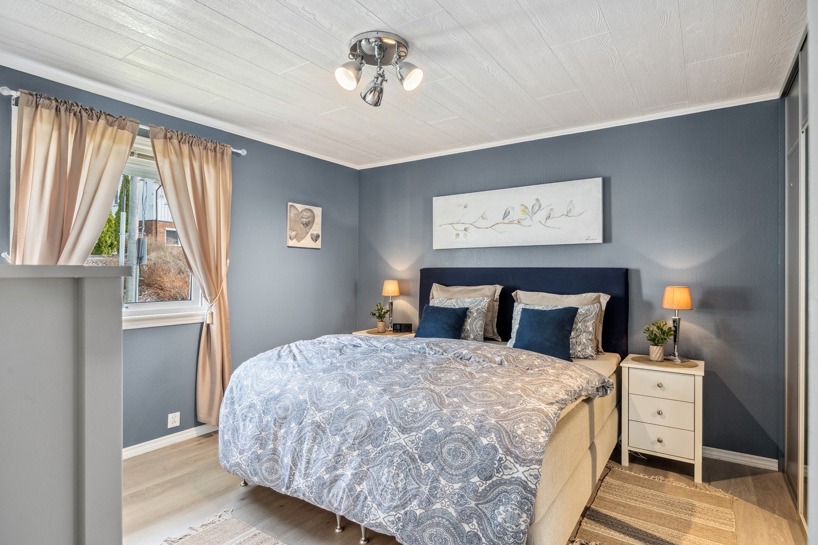 Hovedsoverommet er av god størrelse Galleribilde