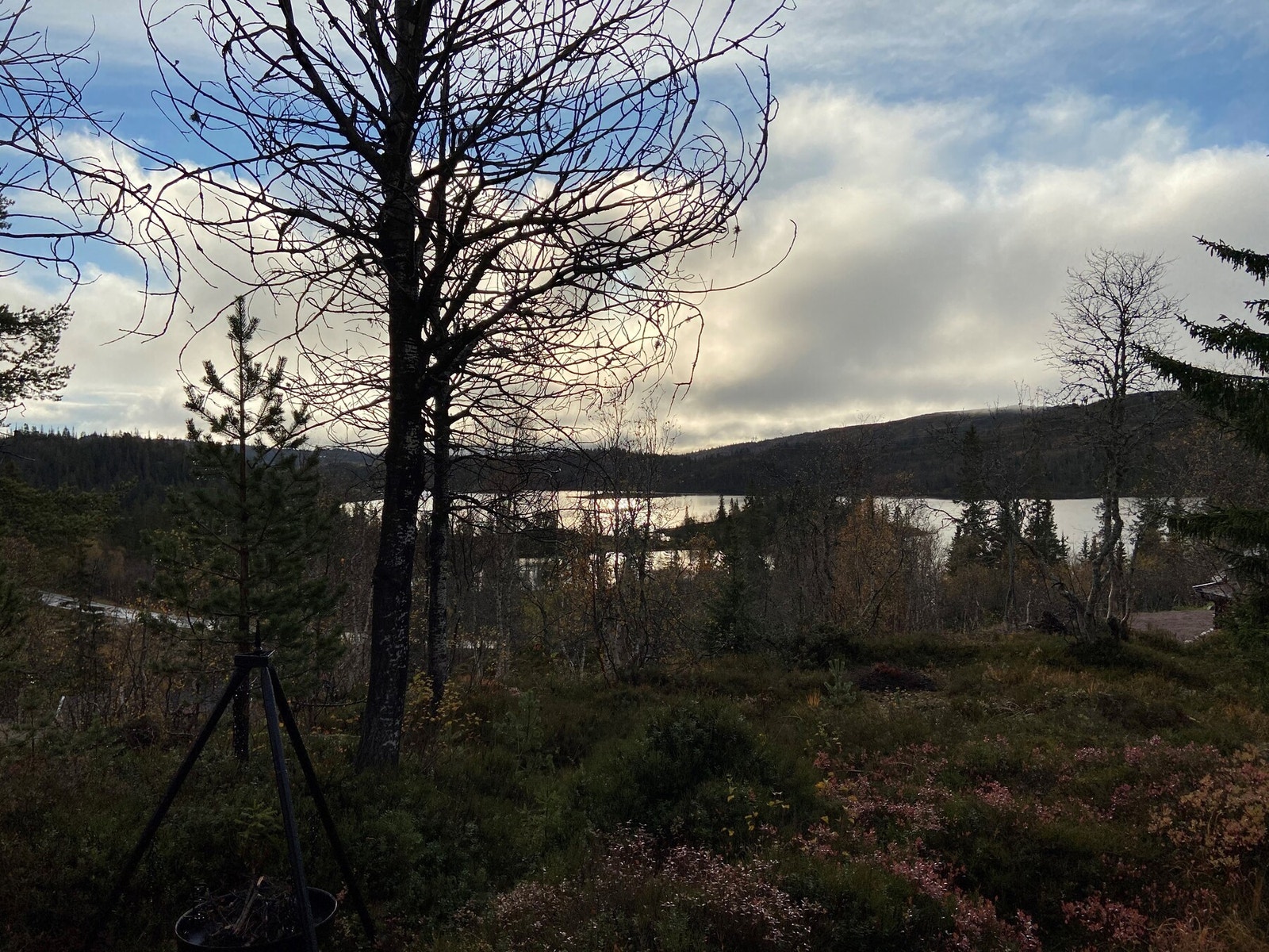 Privat foto - utsikt fra hytta Galleribilde