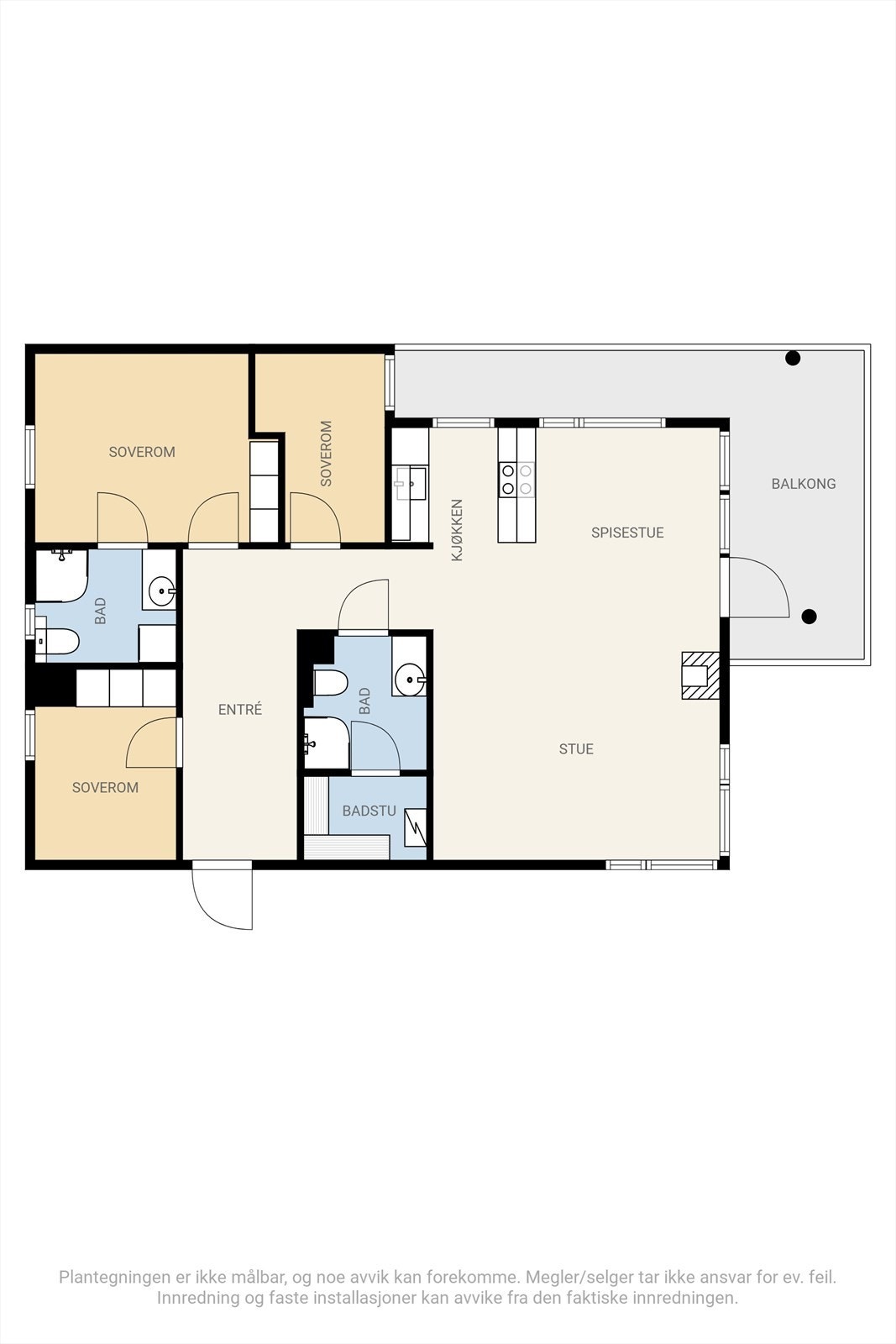 Plantegning - 2. etasje. Galleribilde