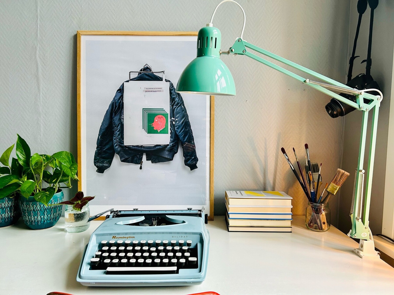 Hjemmekontor. Galleribilde