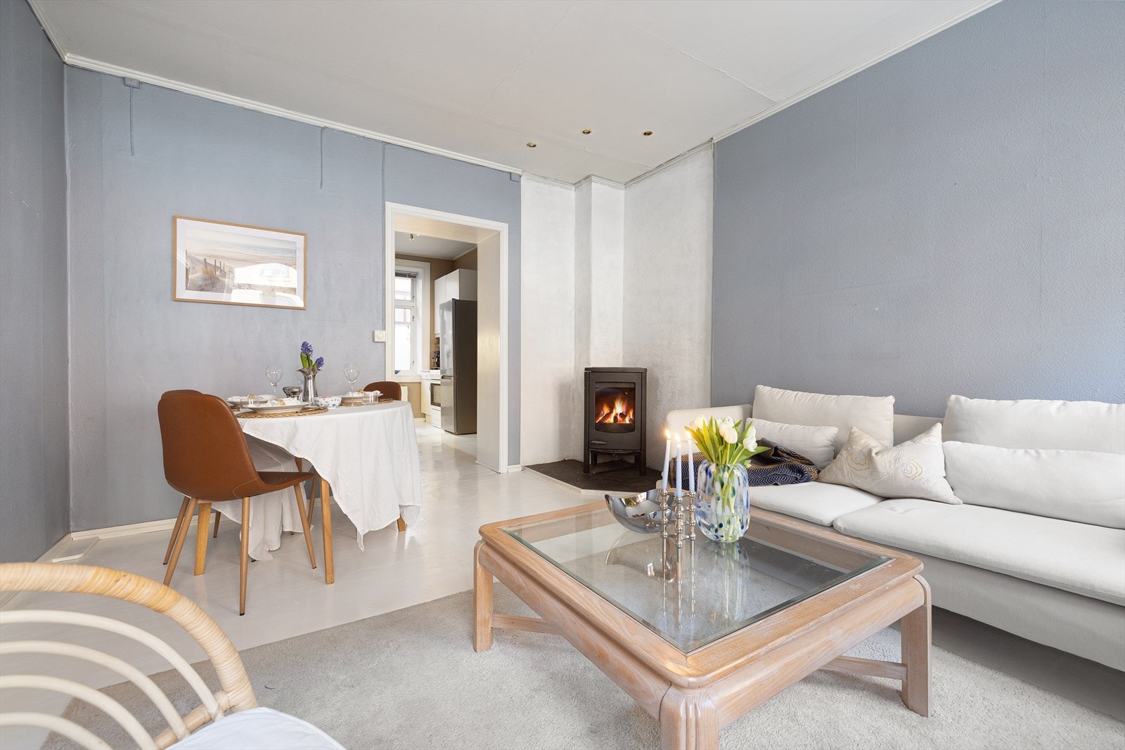 - Stue og kjøkken i separat løsning - Galleribilde