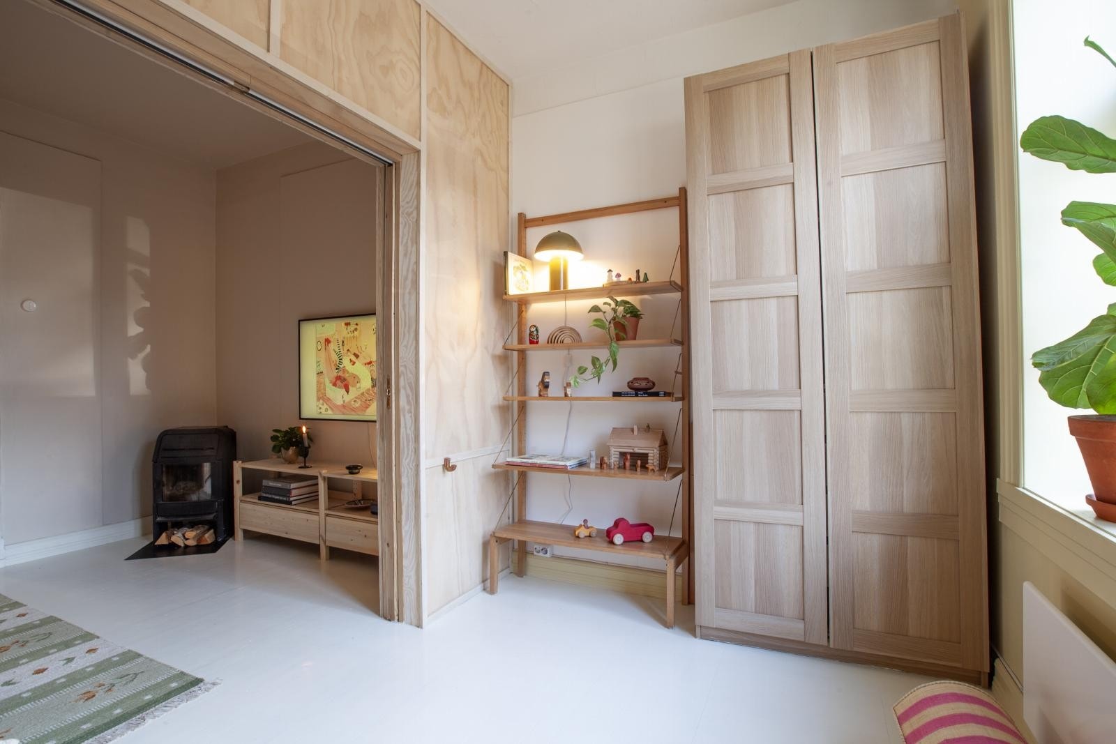 Det minste soverommet benyttes til barnerom kan også fint benyttes som kontor. Galleribilde