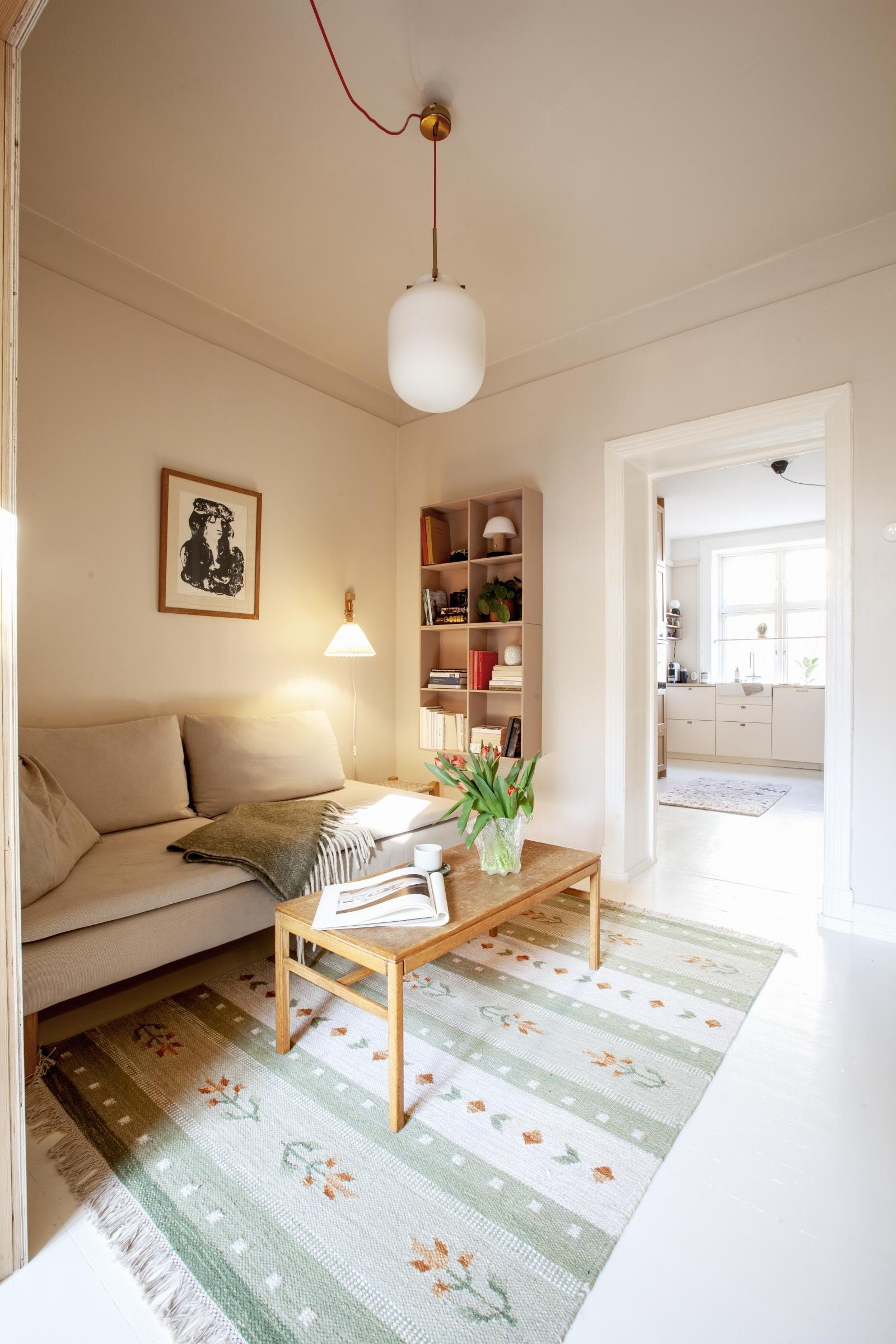 Stuen får lys fra to sider Galleribilde