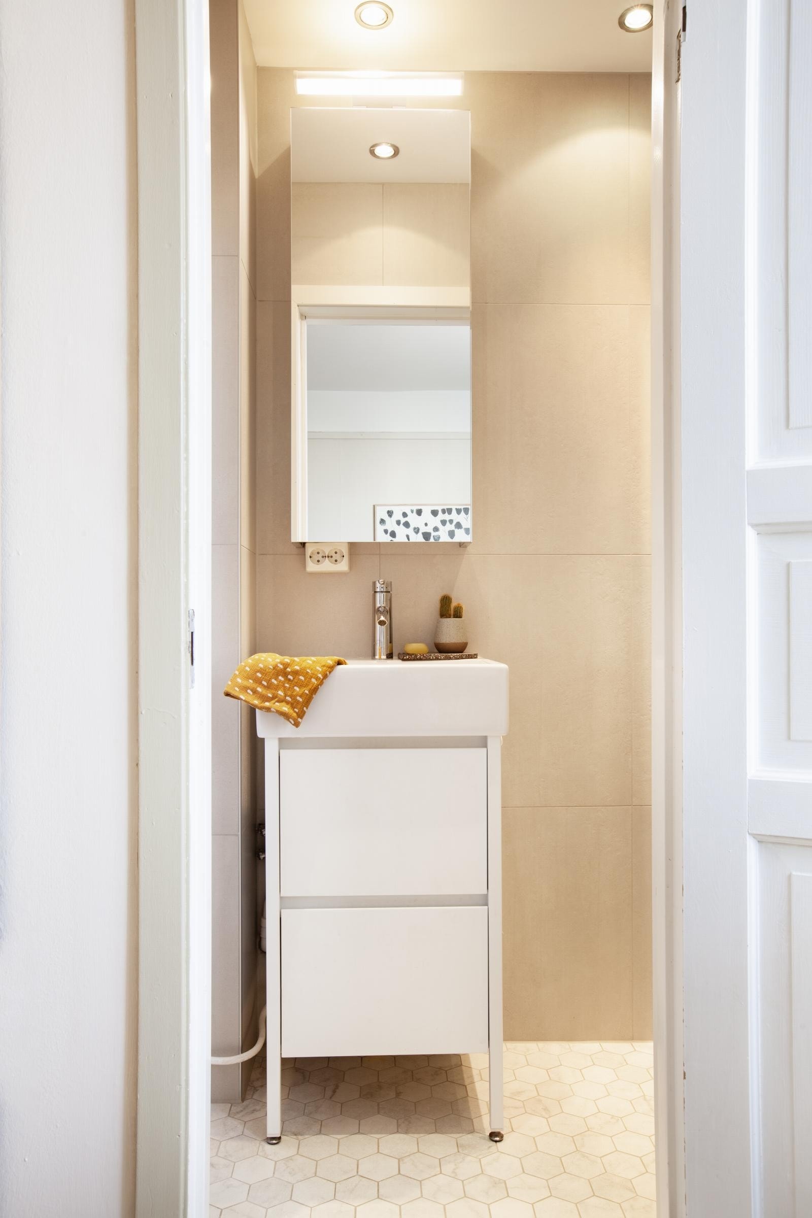 Moderne bad med sevant. Total oppusset i 2019. Galleribilde