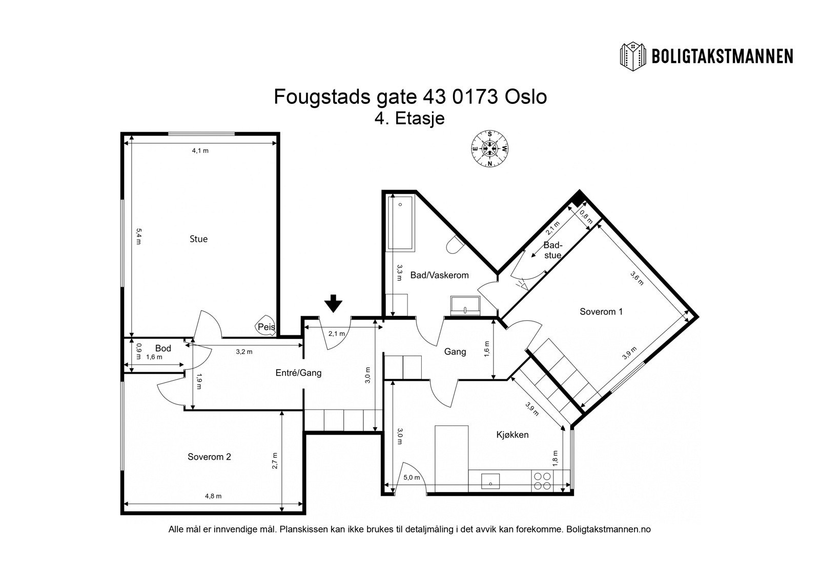 Plantegning. Galleribilde