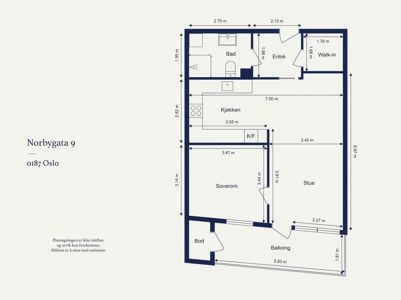 Plantegning. Galleribilde