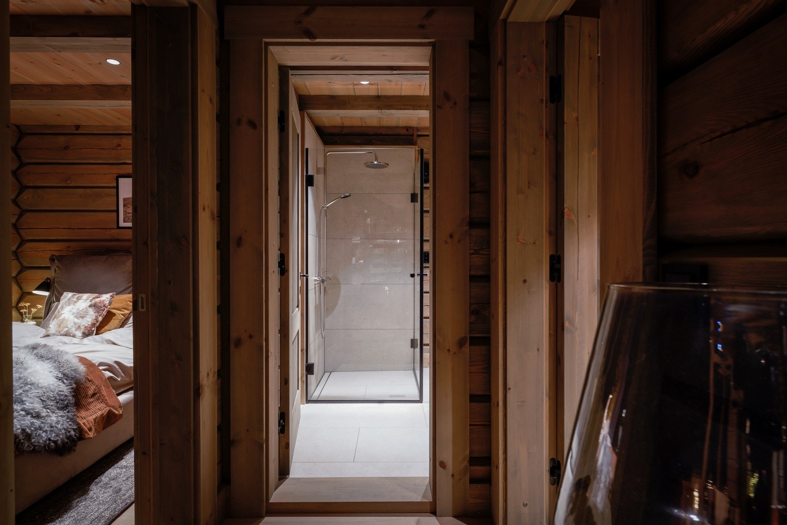 Gangområde mellom soverommene. Galleribilde