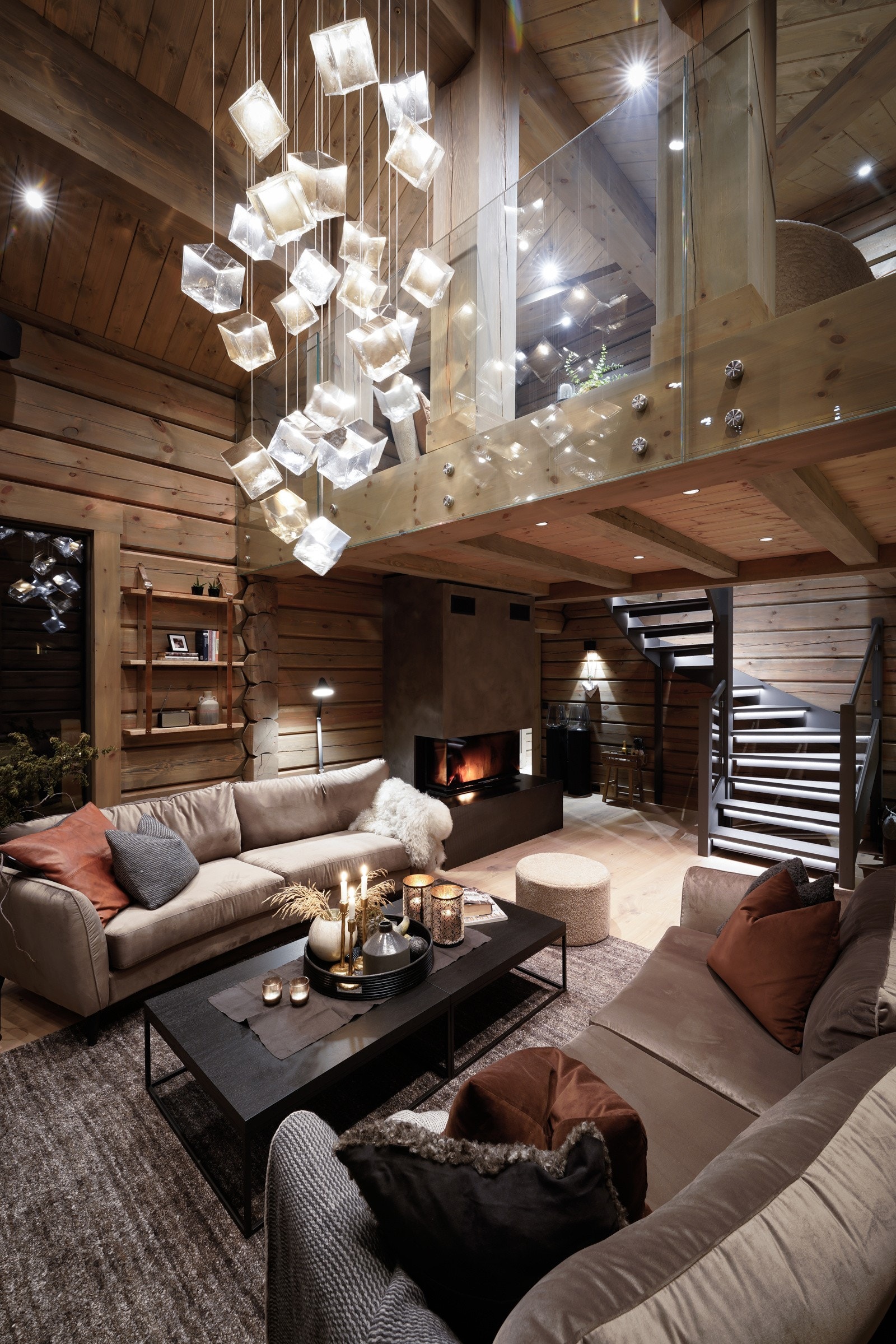 Hytta selges møblert. Galleribilde