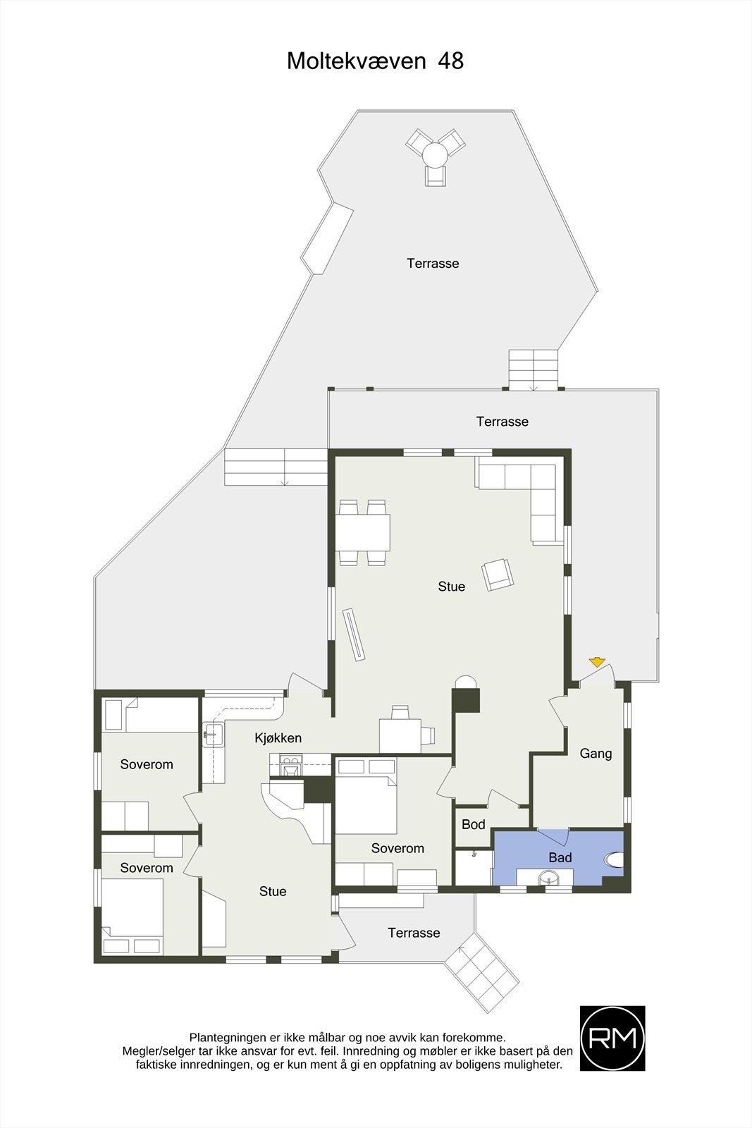 Planskisse Galleribilde