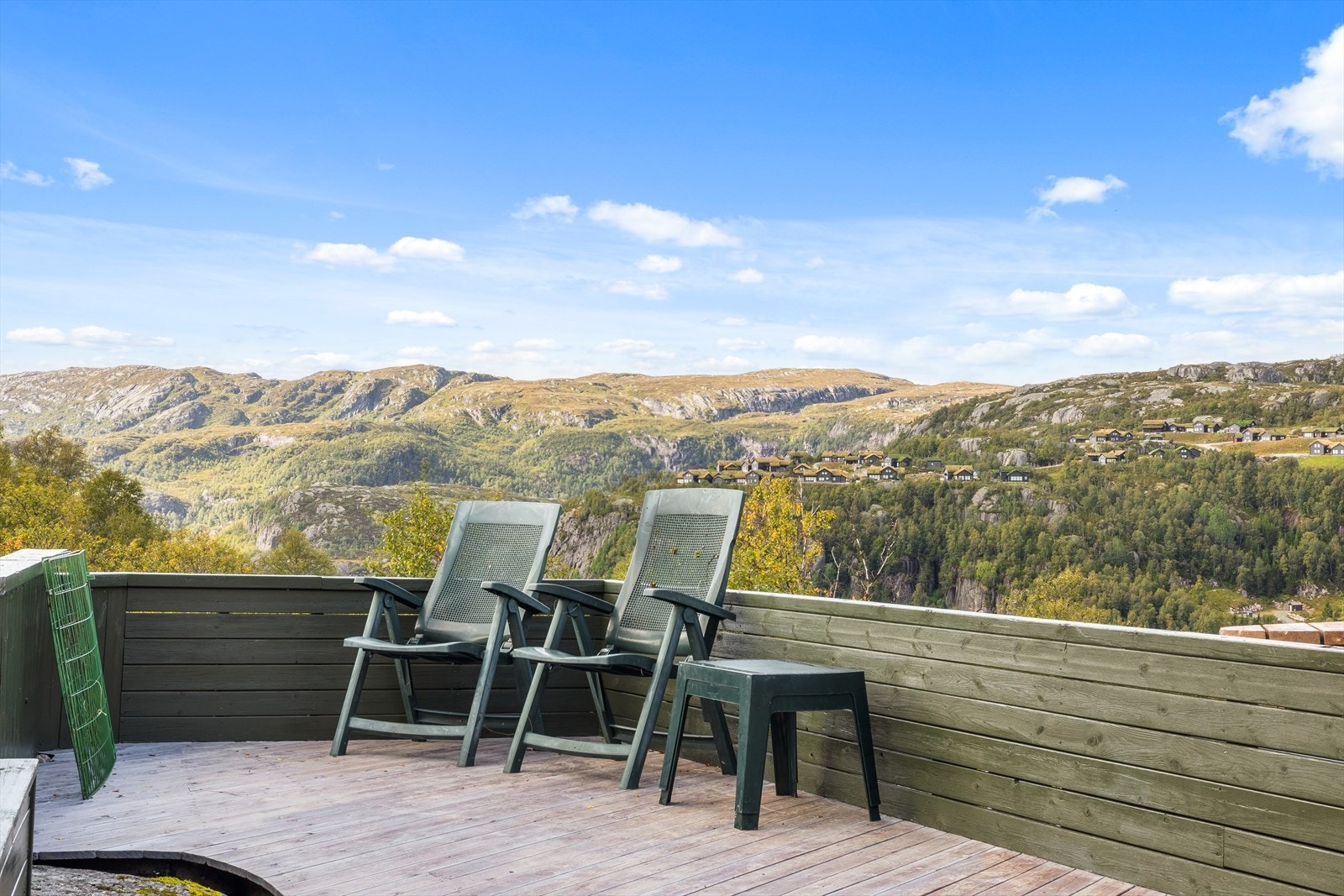 Flott utsikt Galleribilde