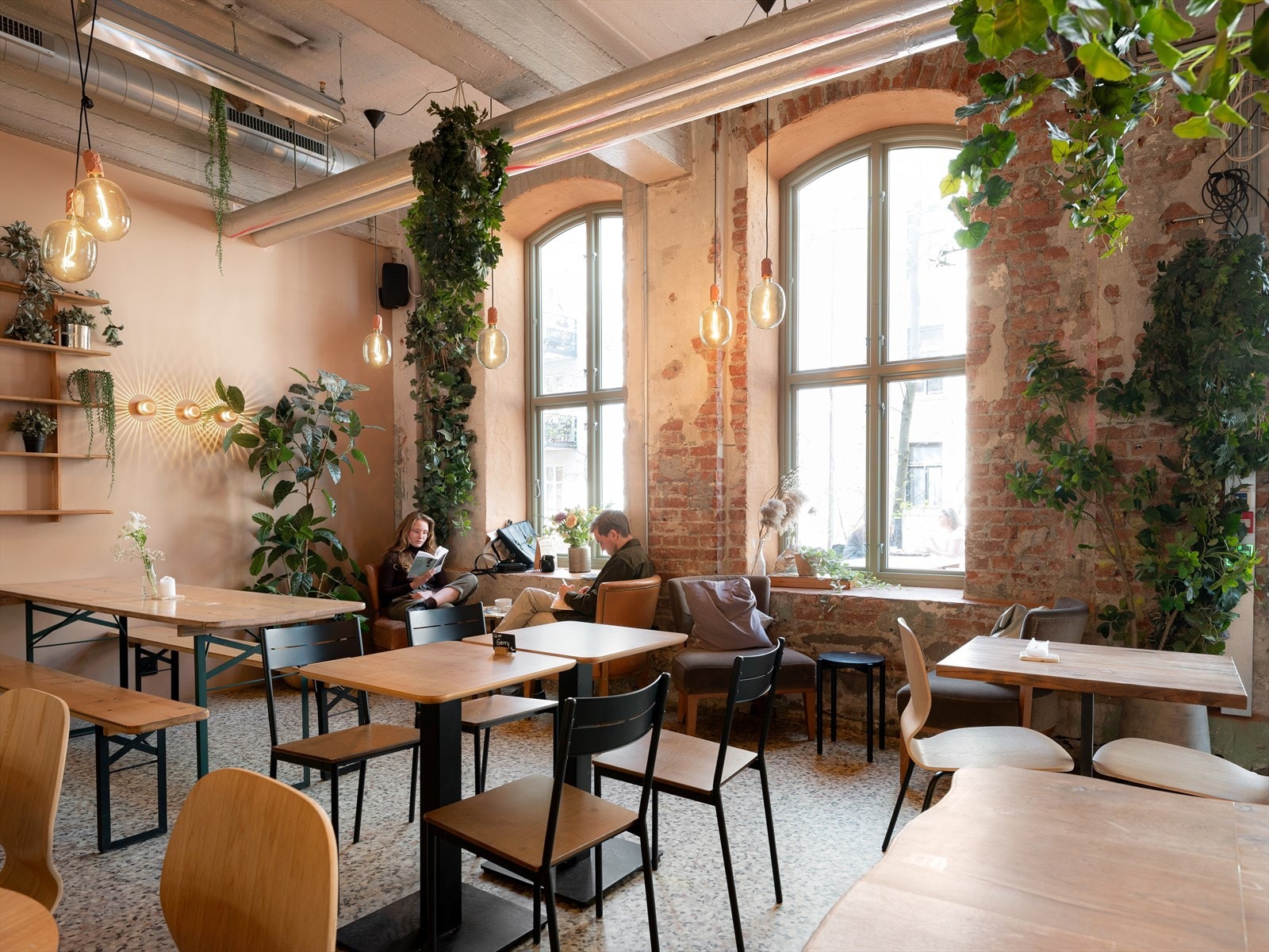 Håndtverk cafe Kampen serverer deg nydelig bakst. Dette er bare en av mange gode cafeer i området. Galleribilde