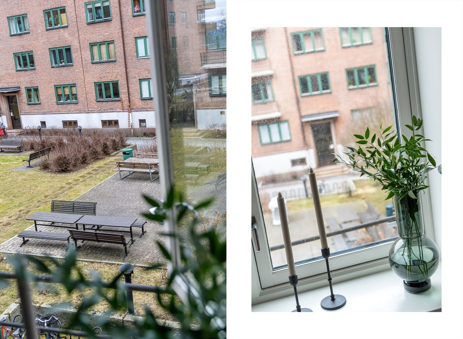 Soverommet ligger rolig til og vender ut mot en stille bakgård. Galleribilde