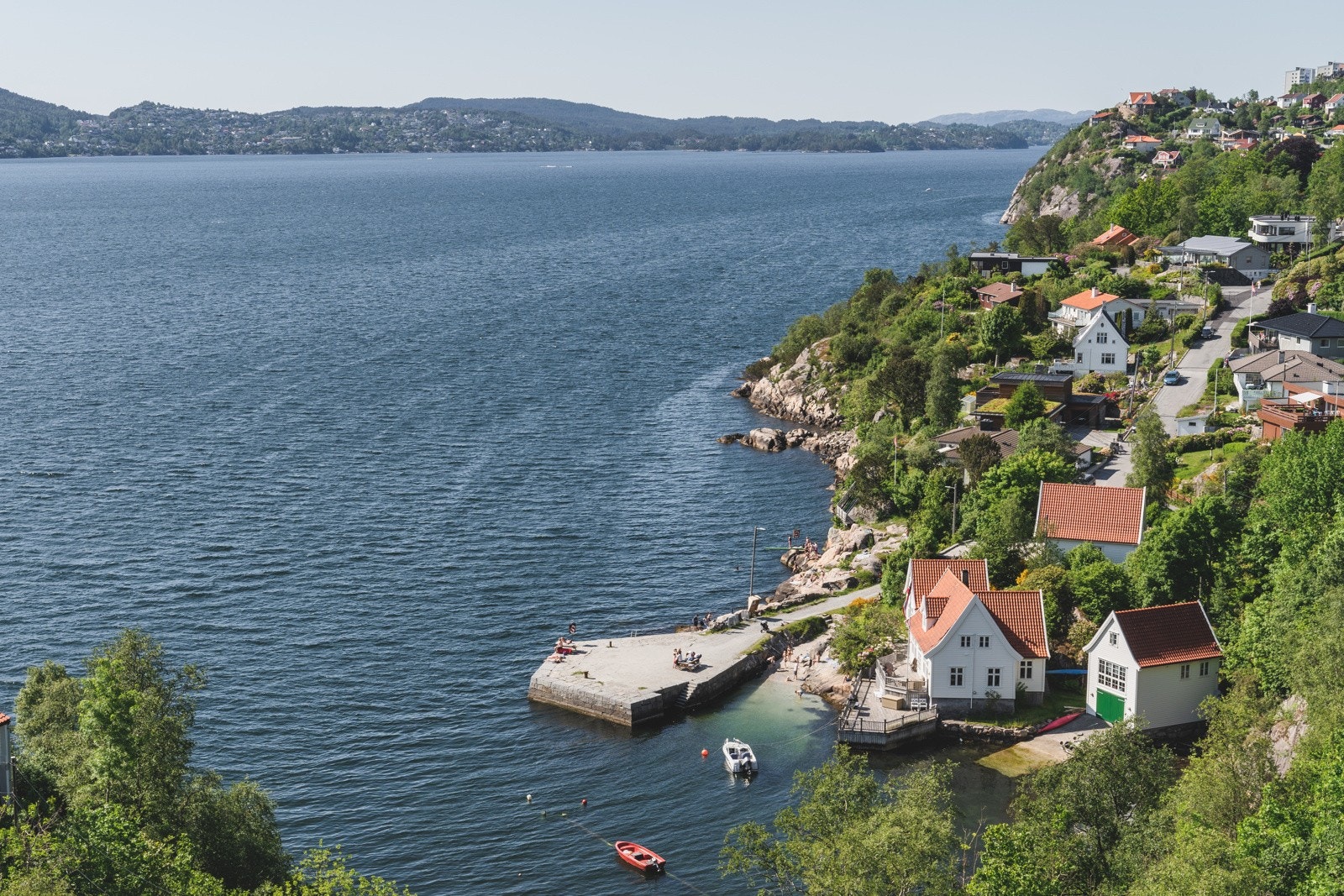 N ærområde - Biskopshavn badeplass. Galleribilde