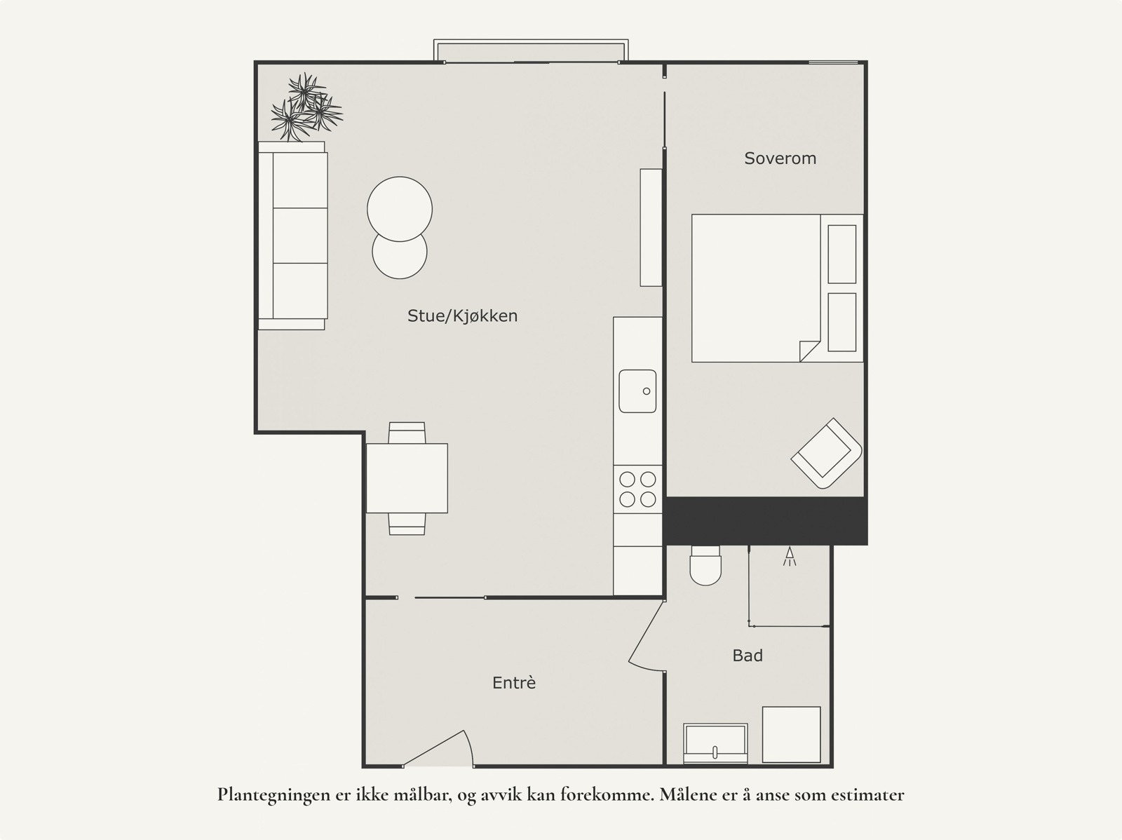 Plantegning. Galleribilde