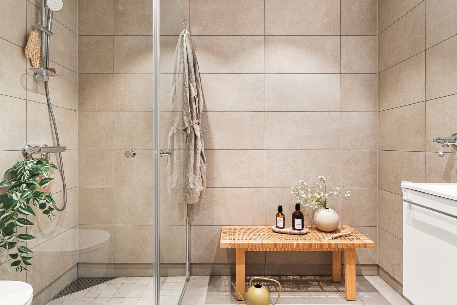 Det er varmekabler i gulvet. Galleribilde