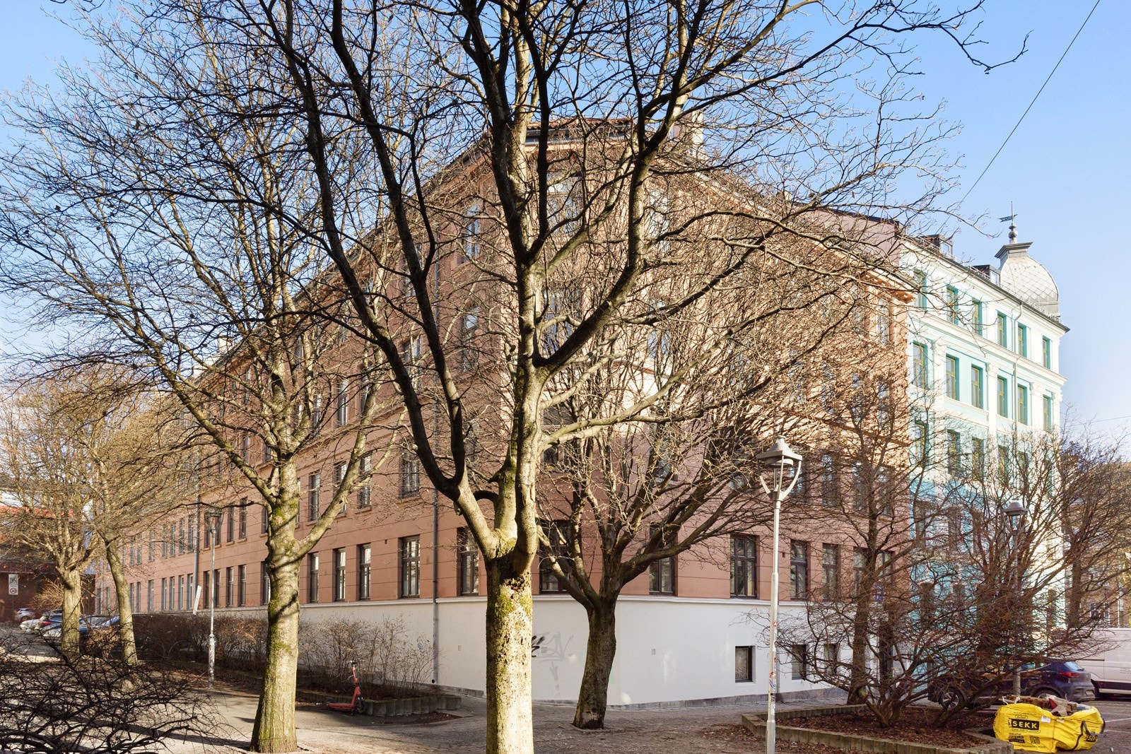 Klassisk fasade Galleribilde