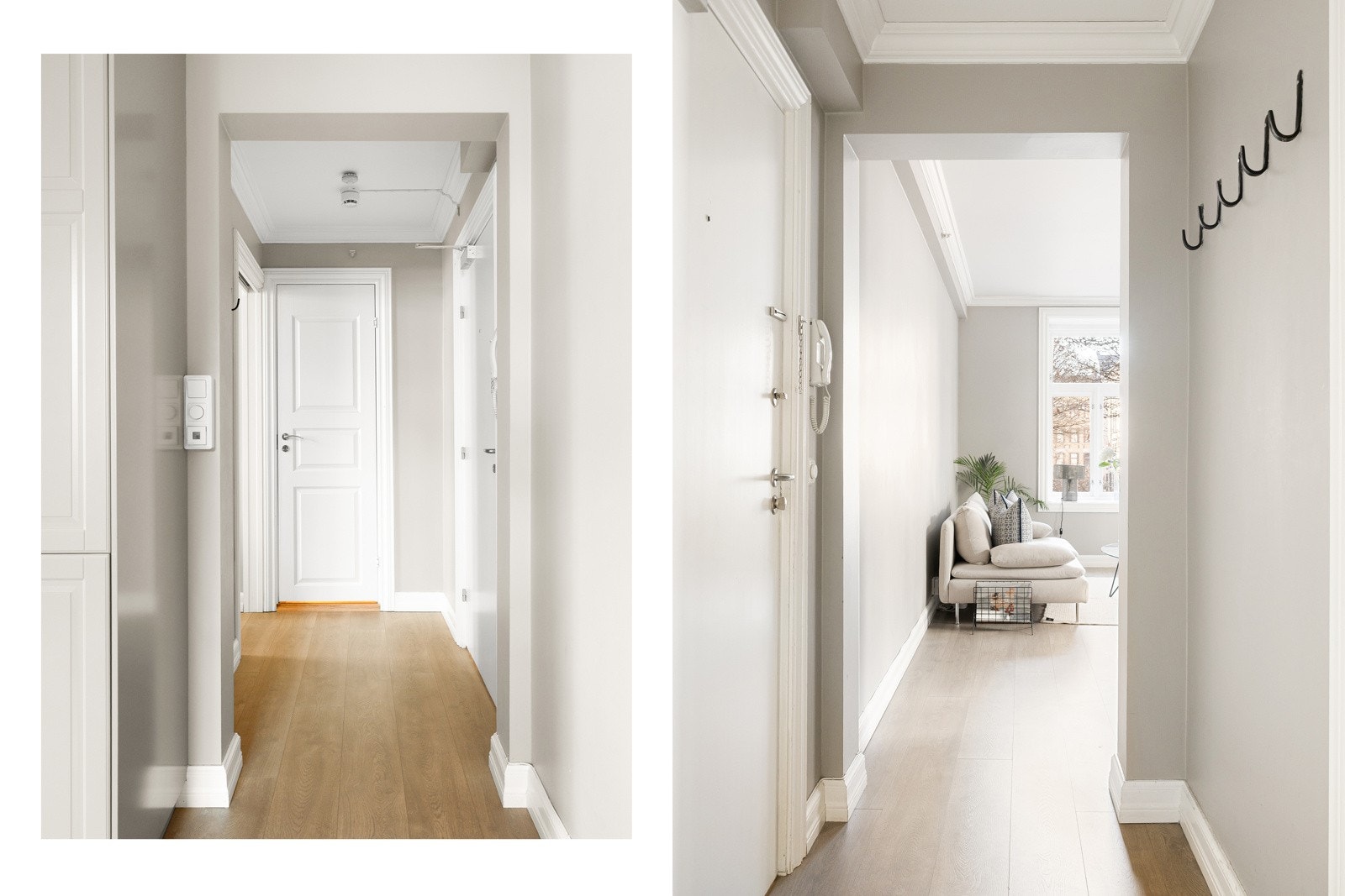 Innbydende entré som gir et godt førsteinntrykk av boligen Galleribilde