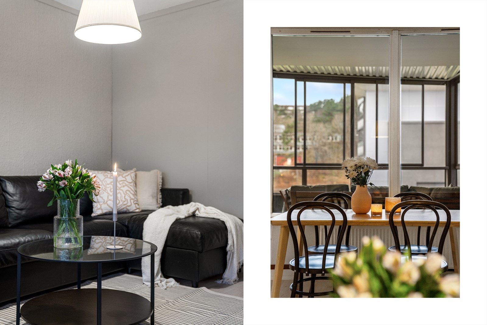 - De generøse vindusflatene sørger for rikelig med verdifullt lysinnslipp - Galleribilde