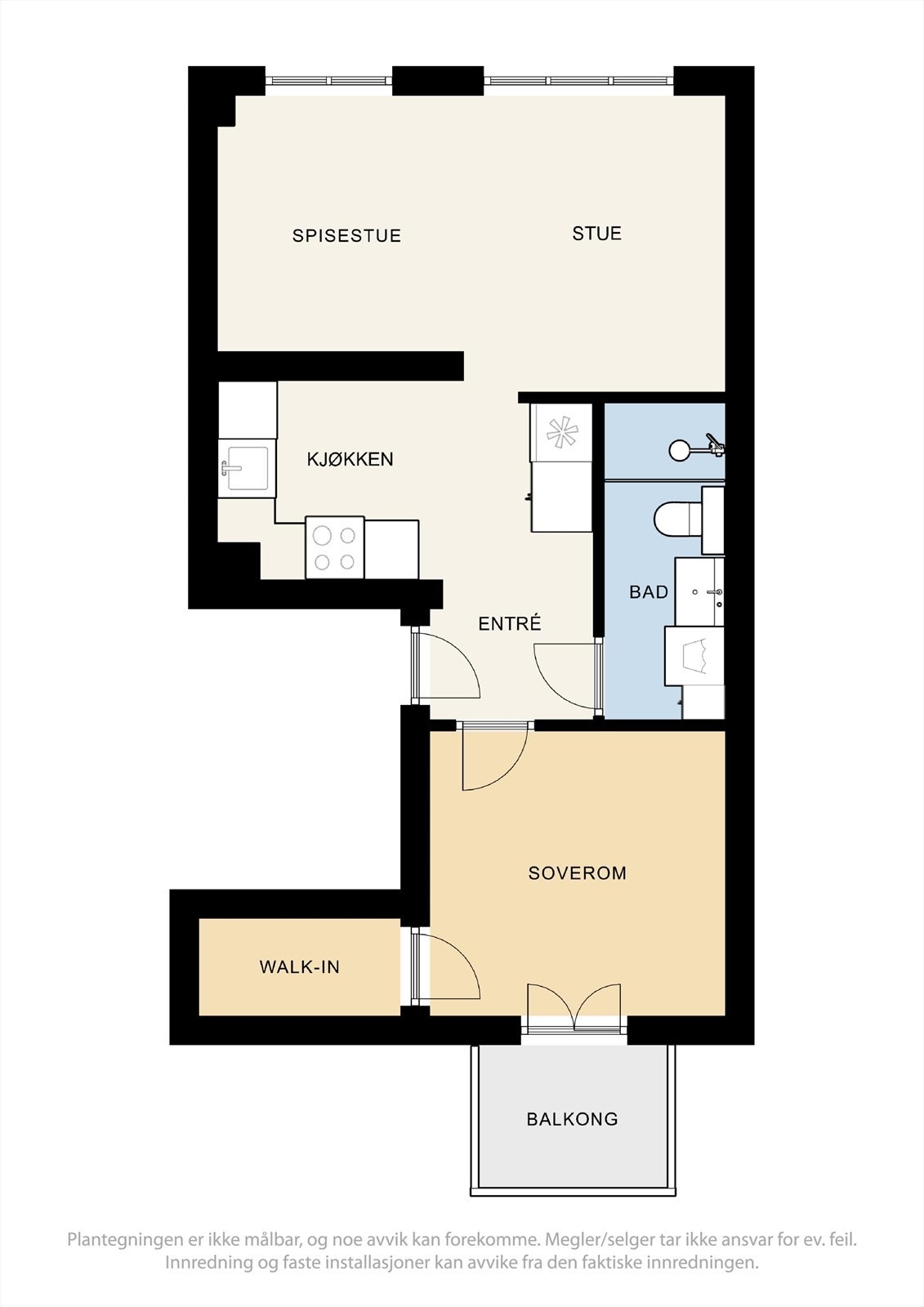 Plantegning. Galleribilde