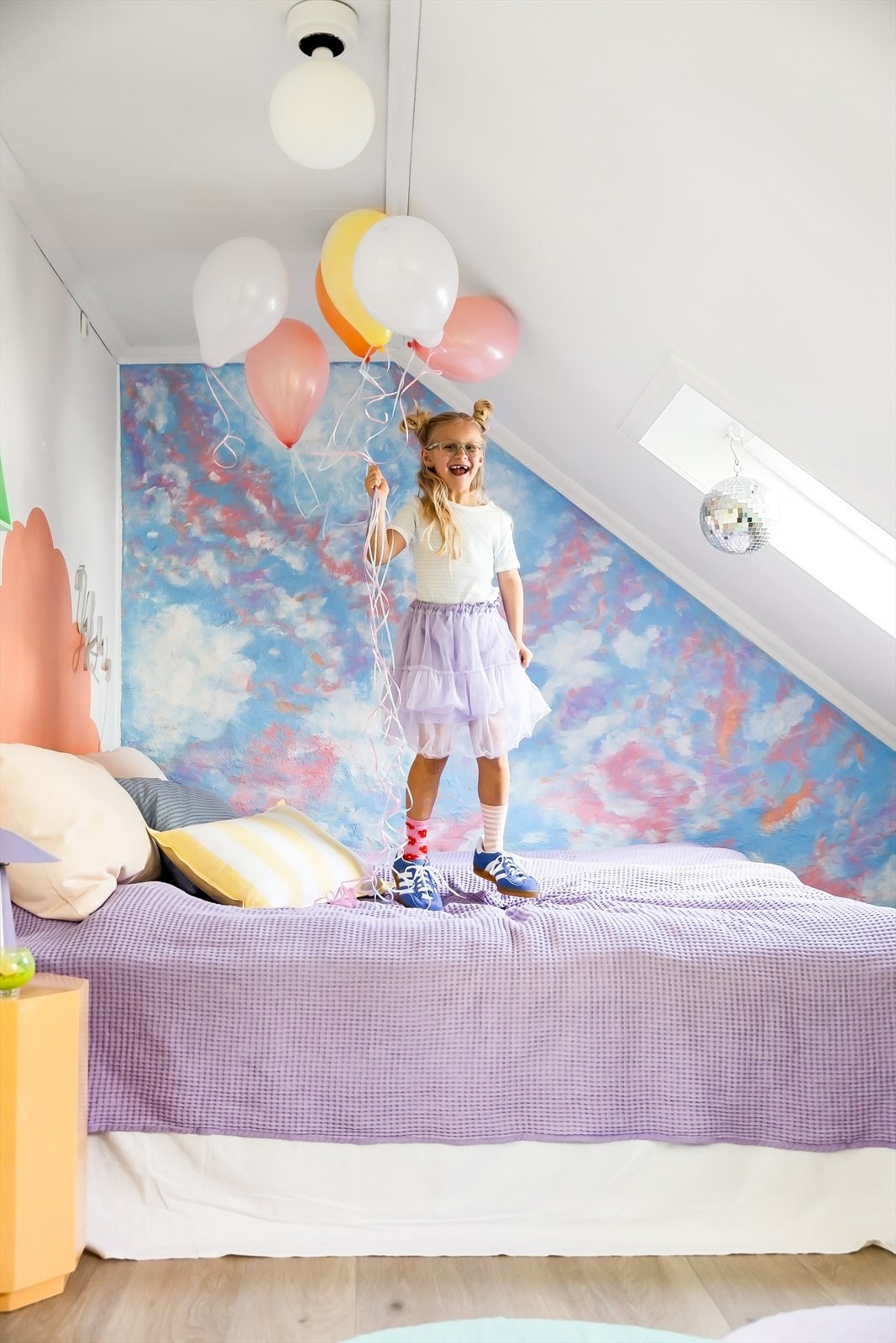 Hovedsoverom på loft Galleribilde