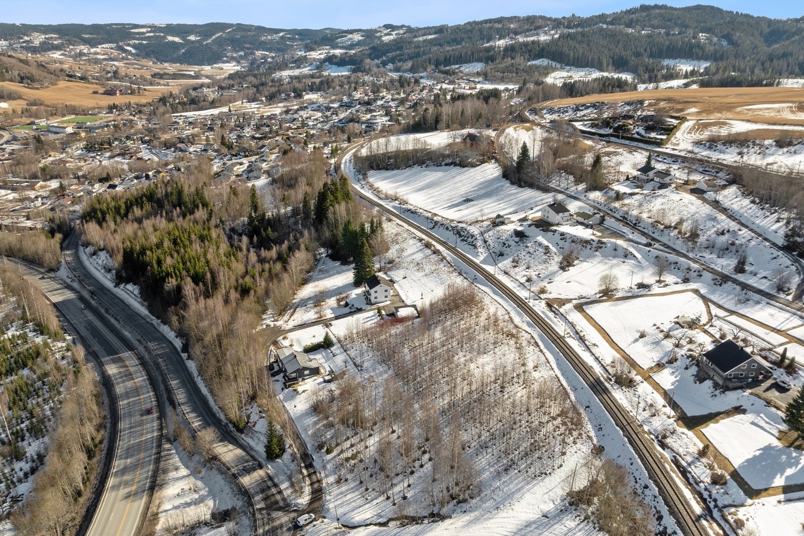 Monica Hoff v/DNB Eiendom presenterer Randsfjordlinna! Galleribilde