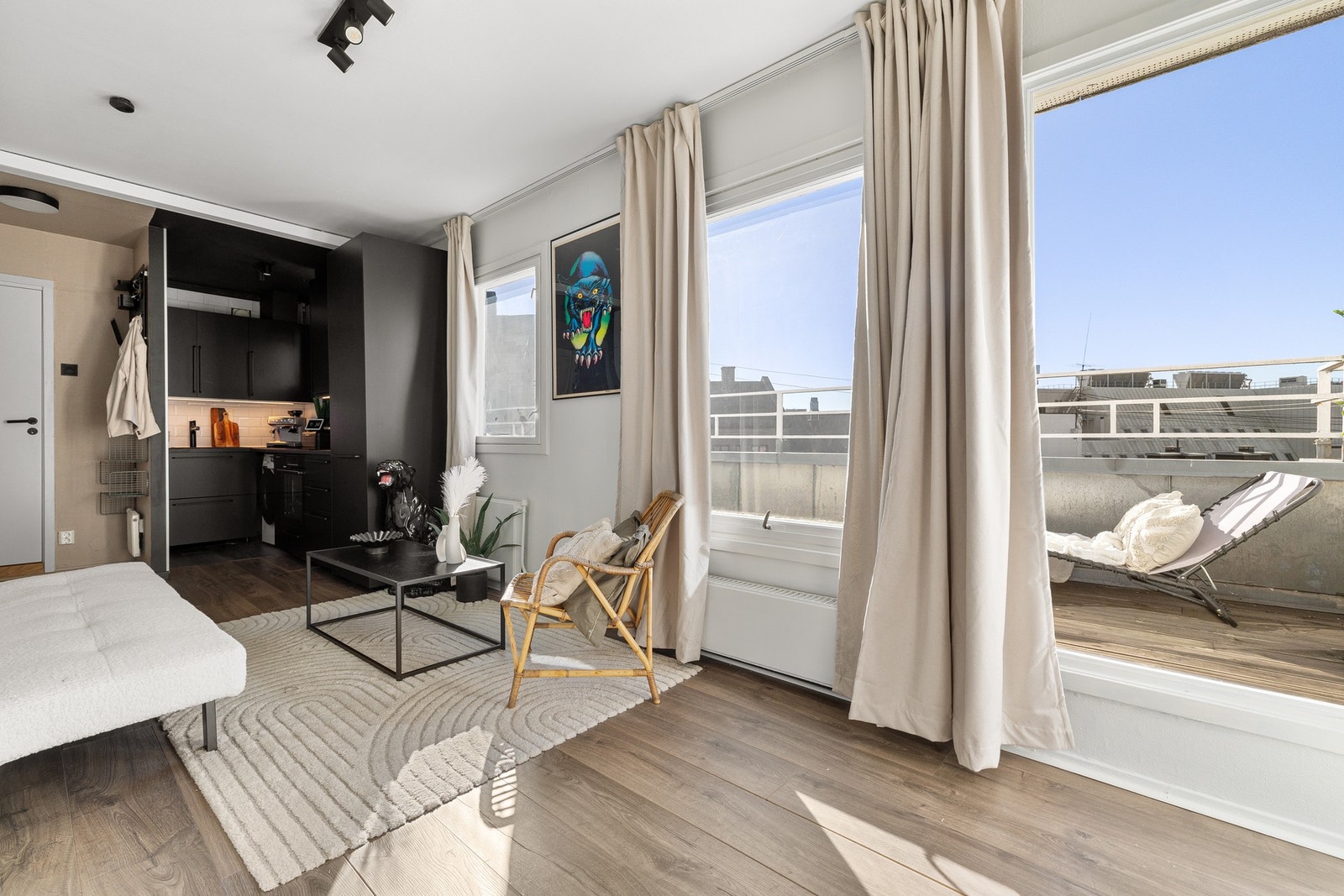 Leiligheten er pusset opp i 2023/2024. Galleribilde