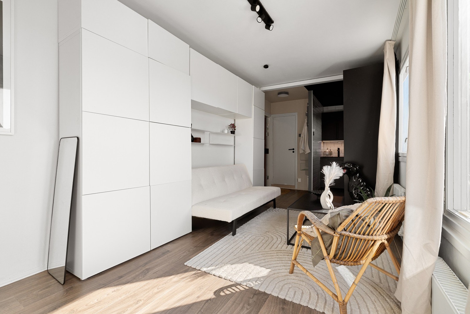 Oppvarming og varmtvann er inkludert i fellesutgiftene. Galleribilde