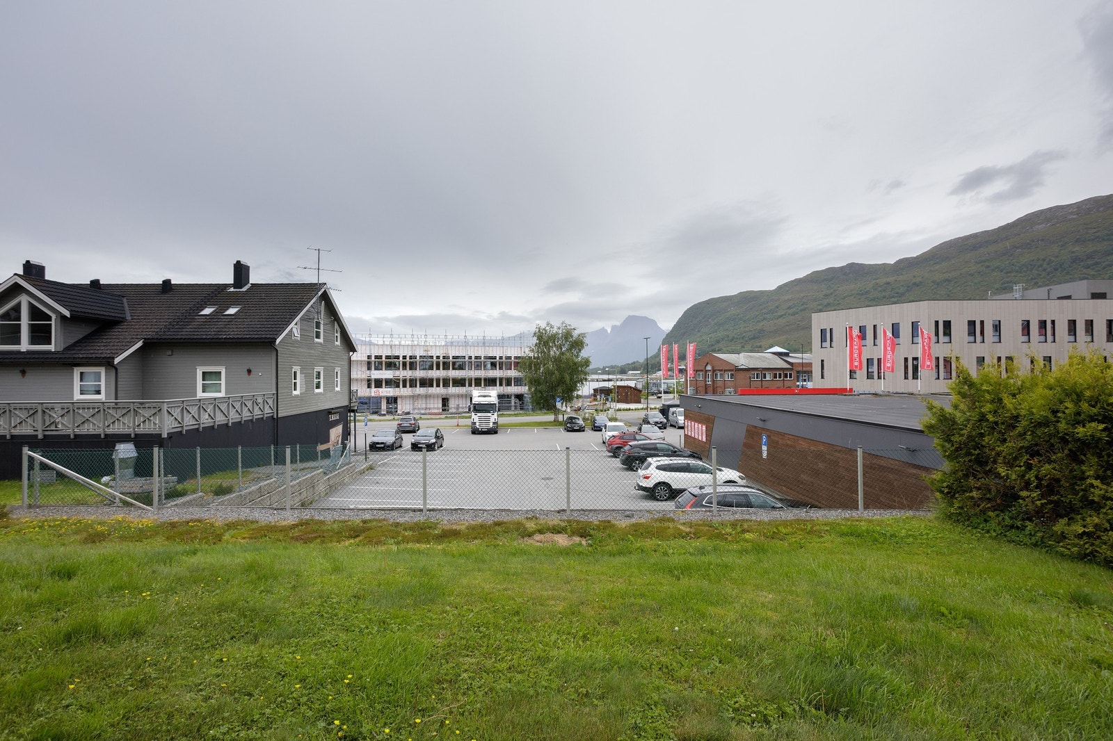 Utsikt mot sentrum Galleribilde