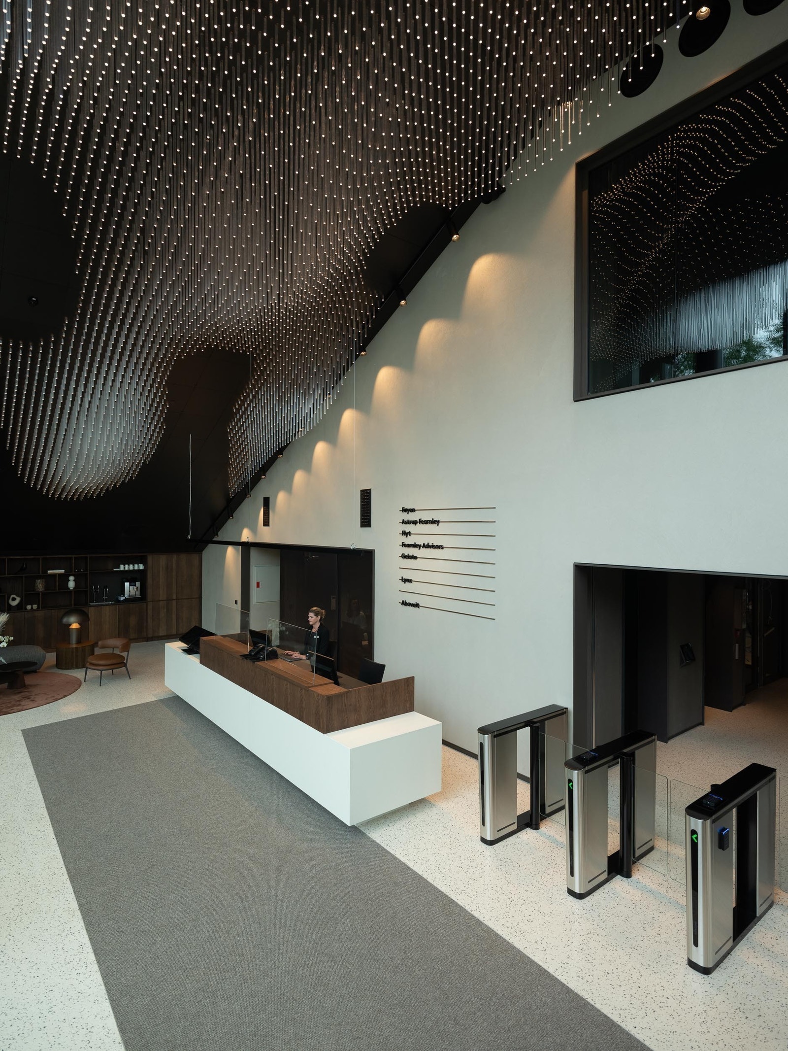 Lyst og innbydende inngangsparti Galleribilde