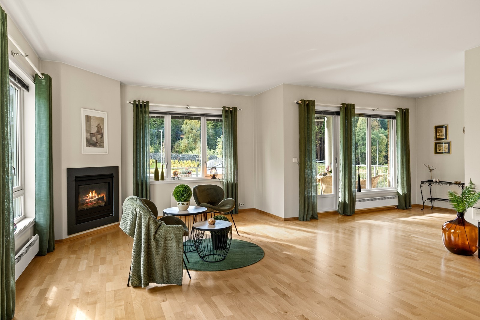 Koselig gasspeis for kos og varme Galleribilde