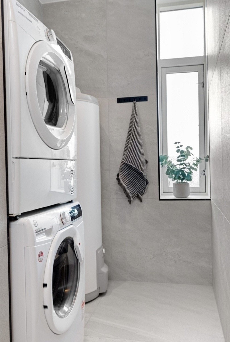 Vaskemaskin og tørketrommel inkludert Galleribilde