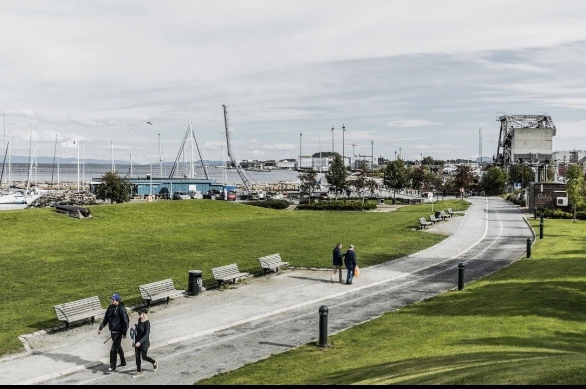 Ila parken rett ved Galleribilde