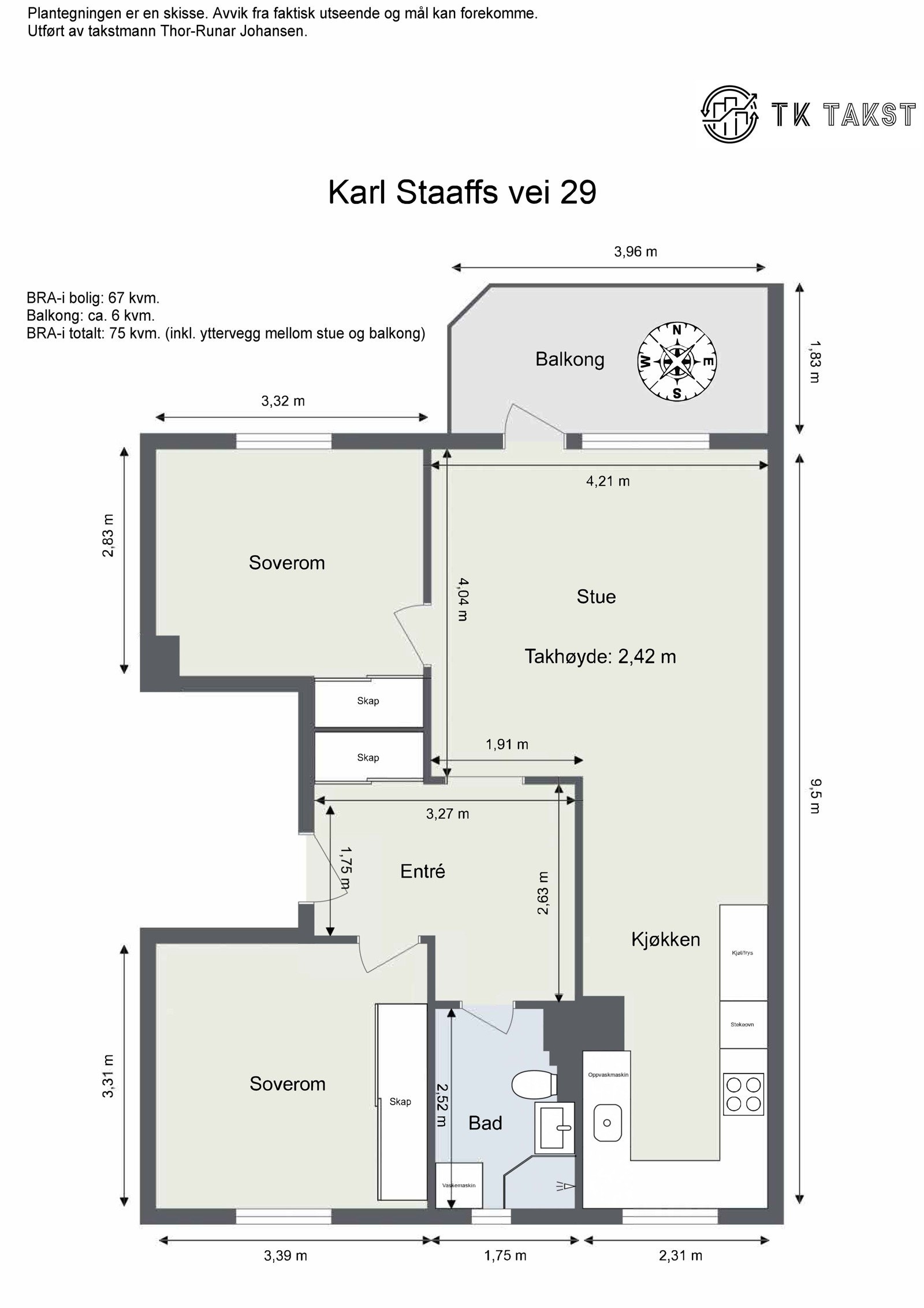 Plantegning. Galleribilde