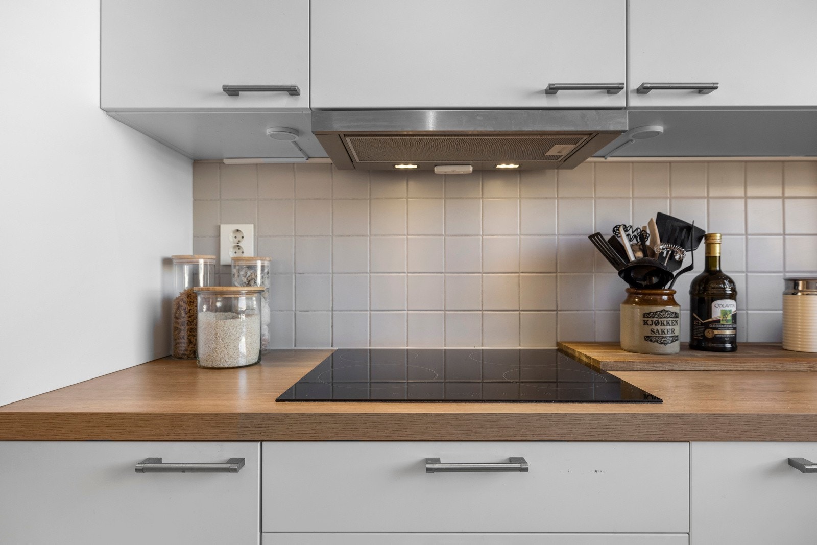 Komfyrvakt er montert for ekstra trygghet. Galleribilde