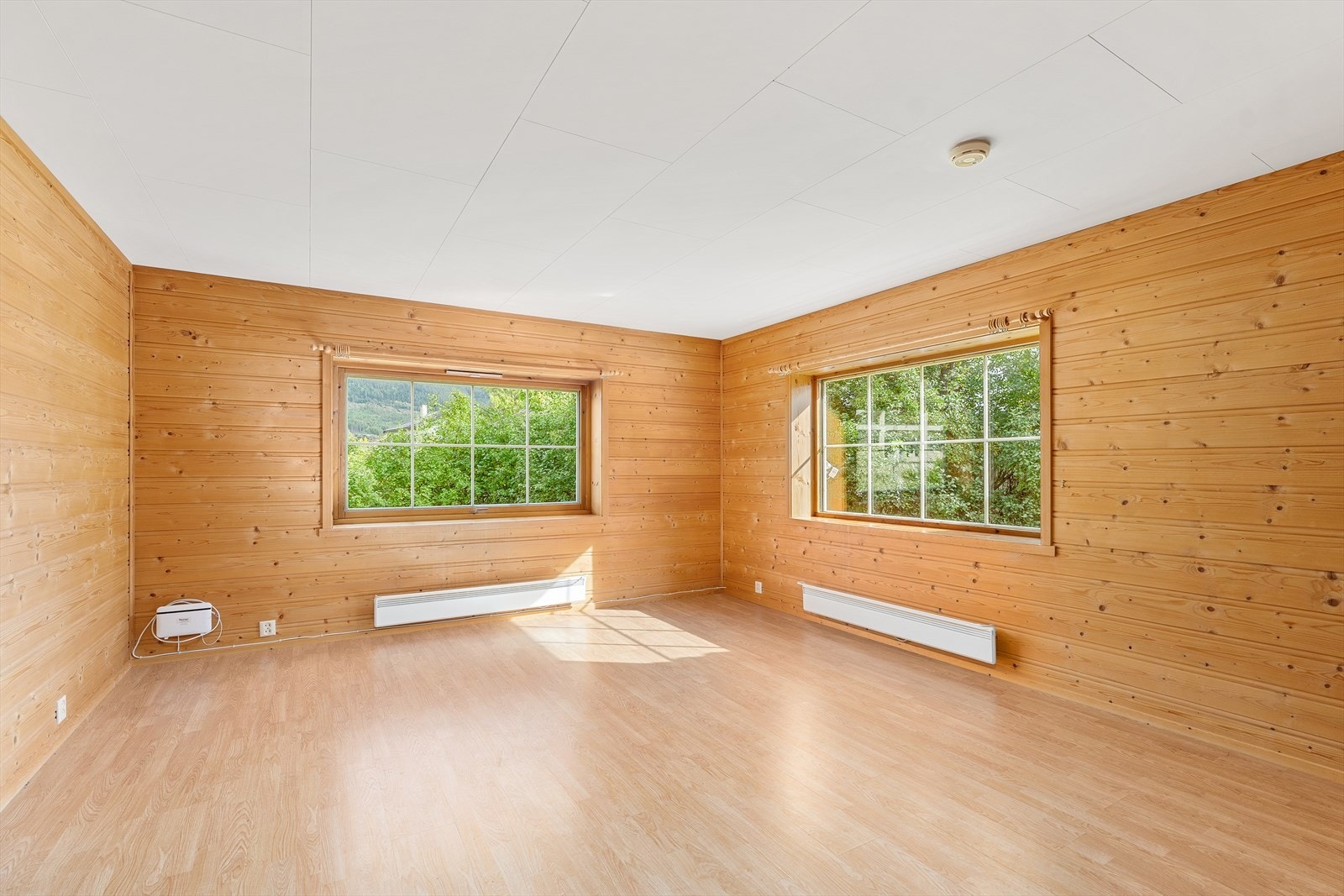 Store vindusflater som slipper inn godt med naturlig lys. Galleribilde