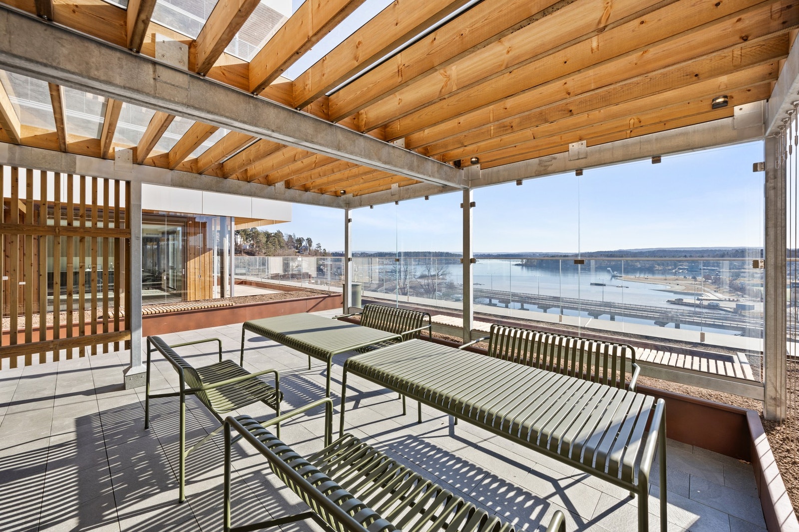 Her vil det bli et frodig landskap som skifter i takt med årstidene Galleribilde