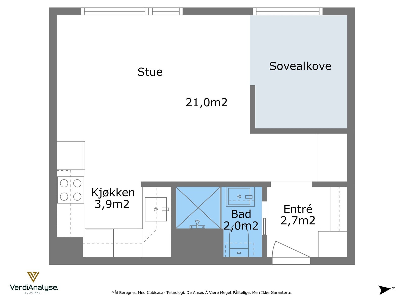 Planskisse. Galleribilde